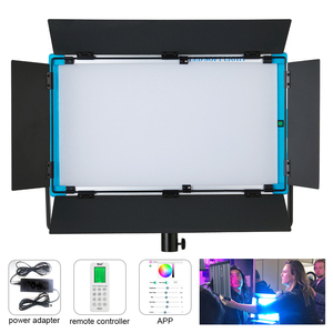 A-2200IV Professionele Led Studio Licht Dmx Control 100W Verstelbare Paneelverlichting Bi Color 3200K-5500K Met Voor Digitale <span class=keywords><strong>Camera</strong></span> - Product Image 4