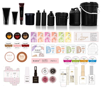Fournitures pour ongles Série Fleur de Gelée 36 Couleurs Séchage Rapide Écologique Sans TPO Sans HEMA Gels d'Extensions Personnalisables Logo Personnalisé