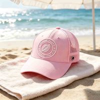 Gorra Trucker de 5 Paneles Estilo Francés, Bicolor, con Malla Trasera en Contraste, Logo Personalizable, Urbana
