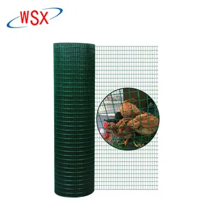 Hot Dipped Galvanized Fencing Iron Netting 10 gauge Welded Wire Mesh rolls for Animal Pet Cages