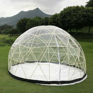 Luxury Outdoor Transparent Hotel Plastic clear Dome Garden Igloo <b>Tent</b> for Coffee RESTAURANT - Product Image 6