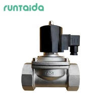 Vanne solénoïde à diaphragme en laiton pour le contrôle du débit d'eau DN20 2 pouces 3 pouces 50 mm 5V 24V