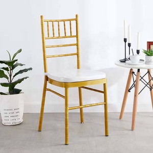 Sillas Modernas Apilables para Bodas, Sillas de Hierro Blancas para Hoteles, Muebles para Restaurantes, Sillas de Comedor a Bajo Precio de Fábrica, Gran Venta - Product Image 2