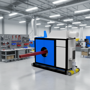 フル機能の熱鋼管3D表面検査装置、欠陥レポート保存機能、音と光のアラーム機能付き - Product Image 1