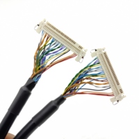 Câble d'assemblage LVDS JAE FI-X30HL 30 broches vers Molex Pico-Clasp 5011894010 PVC/PBT/Nylon, pas de 1,0 mm, 40 broches pour appareils électroménagers