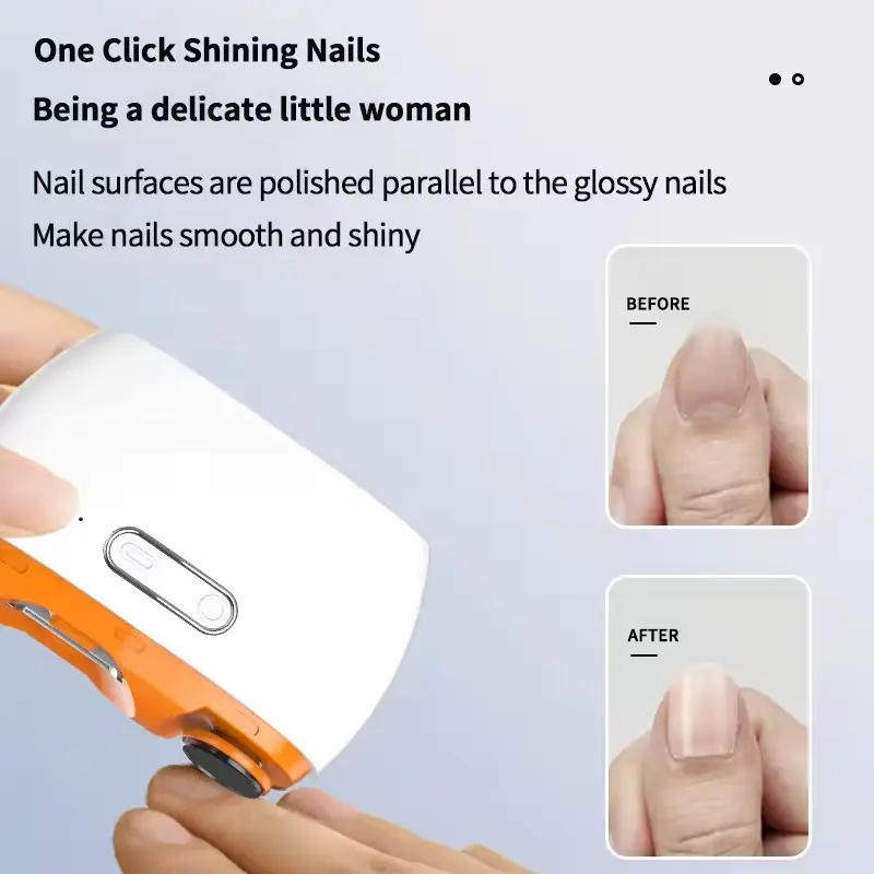 ポータブル充電式自動電気爪切り電気爪はさみネイルカッター