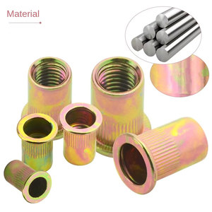 Tuercas Remachables de Acero Aleado M3-M10 Grado 4.8 Zincadas para Uso Industrial Pesado, Suministro de Fábrica - Product Image 4