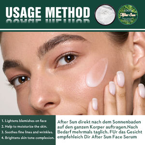 <span class=keywords><strong>Crema</strong></span> Doposole Vegana con Aloe Vera e Burro di Cacao, Lenisce, Idrata, Schiarisce le <span class=keywords><strong>Scottature</strong></span>, Riduce le Imperfezioni e le Rughe Sottili per la Cura della Pelle Post-Sole - Product Image 6