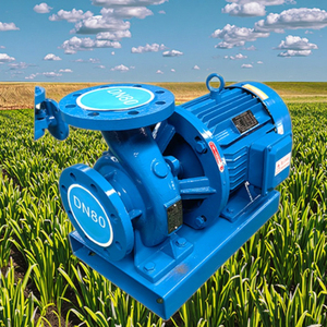 Pompe centrifuge auto-amorçante à haut débit pour l'irrigation agricole, alimentation d'usine, surpresseur de conduite pour eau mixte ISG IRG Agriculture - Product Image 5