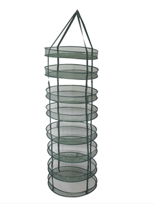 Plante Herbacée hydroponique De <span class=keywords><strong>Suspension</strong></span> Robustes 4 6 8 Tier Grille de Séchage Sec Étagère Net - Product Image 3