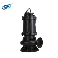 Pompe à eaux usées submersible en acier inoxydable 220V/380V anti-colmatage pour drainage des fosses septiques résidentielles CE