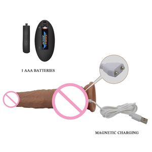 Rotation de poussée télécommande gode vibrateur réaliste pénis <span class=keywords><strong>Gay</strong></span> ventouse masturbateur Couple grosse <span class=keywords><strong>bite</strong></span> pour femmes jouets sexuels - Product Image 5