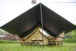 Casa de Campo Familiar de Lujo de Doble Capa para 4-6 Personas, Impermeable, Fácil de Instalar, Portátil, para Todas las Estaciones, con 3 Dormitorios y Sala de Estar - Product Image 6