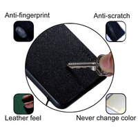 Étui de téléphone portable en cuir PU simple pour Google Pixel 8 7 6 5 4 A Pro étui de protection antichoc pour téléphone portable