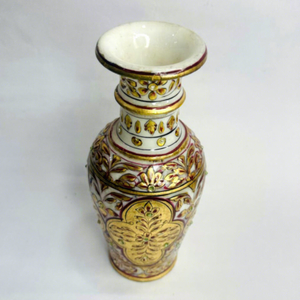 Vase à fleurs de créateur en marbre blanc personnalisé de haute qualité jardinière en pierre naturelle de luxe pour la maison et le jardin au meilleur prix - Product Image 1