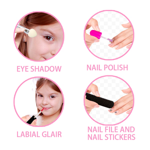 2025 nouveau gros enfants cosmétique jouet enfants <span class=keywords><strong>maquillage</strong></span> Kit Non-toxique fard à paupières <span class=keywords><strong>maquillage</strong></span> livre <span class=keywords><strong>Palette</strong></span> pour fille - Product Image 5