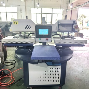 Nueva Máquina <span class=keywords><strong>de</strong></span> Sublimación Rotativa con Láser <span class=keywords><strong>de</strong></span> Posicionamiento Infrarrojo, 2 Placas Calefactoras y 4 Estaciones, Tipo Carrusel, <span class=keywords><strong>para</strong></span> Impresión <span class=keywords><strong>de</strong></span> Camisetas 60x40 - Product Image 3