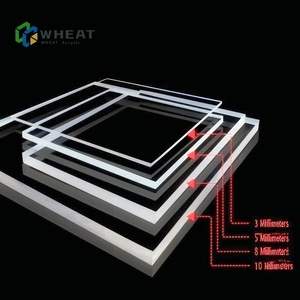 แผ่นอะคริลิกใสเกรดออปติคอลส่งผ่านแสง94% 4x8ฟุตสำหรับแผงไฟถ่ายภาพ - Product Image 3