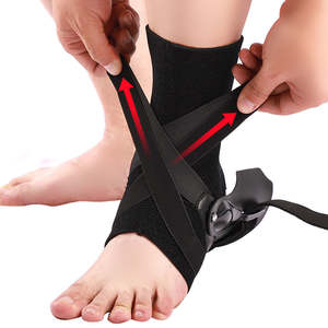 MKAS Knöchel schutz Kompression Fuß schiene Unterstützung Sport Brace Die verstellbare elastische Verstauchung und Füße Knöchel orthese - Product Image 6