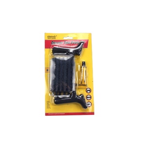 Sin coche camión motocicleta Deluxe neumático macho <span class=keywords><strong>Kit</strong></span> de reparación de neumáticos Puncture Repair <span class=keywords><strong>Kit</strong></span> - Product Image 3