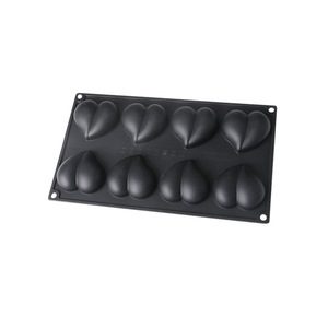 Heart Shape Silicone Cake Mold 8 Cavity DIY Mousse Mold For Valentine's Day Baking - Product Image 3