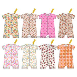 <span class=keywords><strong>Kerui</strong></span> Prêt à expédier Pyjama bébé en bambou à motifs mystère, coffret cadeau, provenant de l'usine, ensemble pyjama en bambou pour enfants - Product Image 5