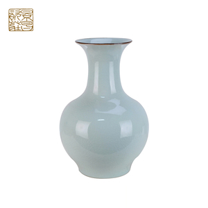 <span class=keywords><strong>Vase</strong></span> haut et fin en céramique de forme de <span class=keywords><strong>gourde</strong></span> chinoise exquise - Product Image 6
