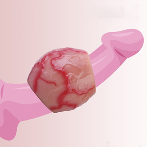 Silikon anjing simpul pemanjang <span class=keywords><strong>Penis</strong></span> dan pembesaran lengan untuk pria ketebalan cincin <span class=keywords><strong>Penis</strong></span> - Product Image 1