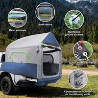 Tente de camping gonflable FBsport pour l'extérieur, imperméable, 4 saisons, tente à colonnes d'air, tente gonflable pour voiture, pour le camping