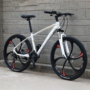 軽くて丈夫な26インチ29インチマウンテンバイク21スピードスチールフレーム自転車ダブルディスクブレーキワンラウンドバイク - Product Image 4