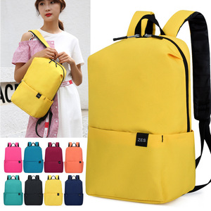 ZES <b>Backpack</b> 15 Inches Solid Color Unisex Everyday Use <b>Student</b> <b>Backpack</b> - Product Image 1