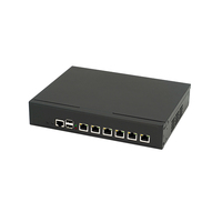 Serveur Pare-feu PC 1U I7-3630QM 6 ports Gigabit, Mini Pare-feu Pfsense Openwrt, Serveur VPN Série M 1U 6 ports LAN, Appliance Pare-feu