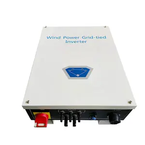 Hoge Frequentie 3KW Eenfase Mppt Wind Power Grid-Gebonden Controller & Inverter Geïntegreerde