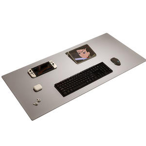 แผ่นรองเมาส์ซิลิโคน Qianjin รูปทรงสี่เหลี่ยมผืนผ้า สีพื้น ขนาดใหญ่ เป็นมิตรกับสิ่งแวดล้อม สำหรับสำนักงาน คอมพิวเตอร์ ดีไซน์ทันสมัย - Product Image 1