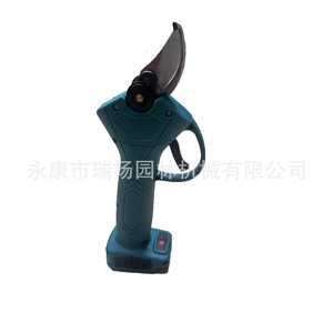 Sécateur électrique 20-30 mm en acier inoxydable, cisaille bypass pour la taille des arbres de jardin, bleu, pour droitier - Product Image 2