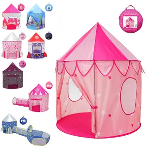 Baby Kids Tunnel Mushroom Play Tent House Outdoor Children Dry Pool Playroom Teepee Tent Camping Chapiteau Tentes Chine 3 in 1