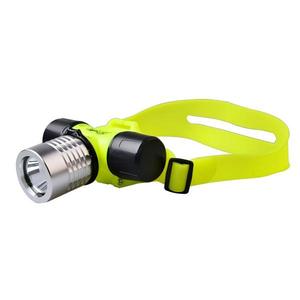 Lampe frontale de plongée étanche IP68, haute luminosité, LED ultra-lumineuse, lampe frontale sous-marine pour la plongée, le snorkeling et la pêche - Product Image 1
