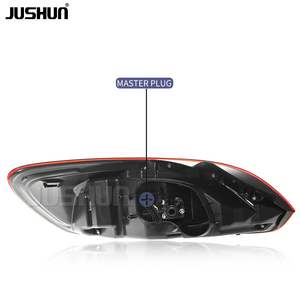 JUSHUN pour <span class=keywords><strong>Volkswagen</strong></span> Scirocco LED feux arrière Euro Tuning Animation séquentielle <span class=keywords><strong>DOT</strong></span> GPSR certifié lentille rouge état neuf - Product Image 4
