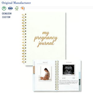 Libros de Bebé de PVC/Tela con Impresión Personalizada y Tamaño <span class=keywords><strong>Personalizado</strong></span> al por Mayor de Fábrica, Revista de Recuerdos de Embarazo para Madres Primerizas y Madres Experimentadas - Product Image 1