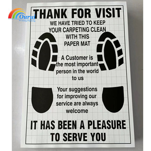 <span class=keywords><strong>OEM</strong></span> Custom Wegwerp Automatten Set Hoge Kwaliteit Universeel Koel Wit Zwart Vloermatten voor Toyota IS Groothandel - Product Image 2