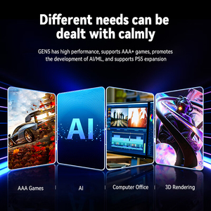 Ultra confiable Durable Crucial T705 2TB Plástico interno PCIE Gen5 NVMe SSD para actualizaciones de escritorio - Product Image 4