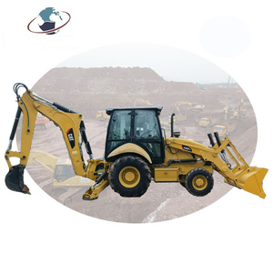 Les États-Unis ont fabriqué la chargeuse-pelleteuse Caterpillar 420f de construction, rétrocavateur 420 Tlb à bas prix à Shanghai en Chine - Product Image 1