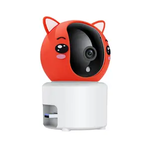 Tuya caméra IP WiFi moniteur bébé 1080P Mini caméra de sécurité intérieure CCTV AI suivi Audio vidéo Surveillance Mini caméra