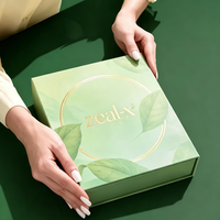Boîtes cadeaux rigides à fermeture magnétique personnalisées en gros, emballage en carton recyclé pour cosmétiques et produits de beauté