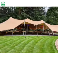 Markdown Sale Tente imperméable extérieure pour piquets et poteaux Tentes polyvalentes pour grands événements