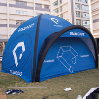 Tente gonflable portable avec logo personnalisé, dôme gonflable, auvent, gazebo, tentes pliantes pour salons professionnels, événements, fêtes, publicité