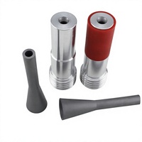Buse de sablage professionnelle en carbure cémenté YG6 YG6X, résistante à l'usure et sinterisée sous vide, pour équipement de sablage