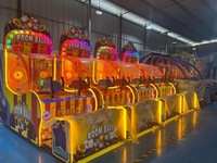 Nouvelle Arrivée : Machine de Jeu Boom Ball de Luxe à Monnayeur pour Parc d'Attractions (Plastique et Fer) Certifiée CE, 1-2 Joueurs, 110V/220V/230V