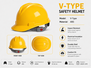 <span class=keywords><strong>Casco</strong></span> di Sicurezza Isolante in ABS <span class=keywords><strong>per</strong></span> Lavori Industriali, Edili ed Elettrici, Direttamente dalla Fabbrica - Product Image 5
