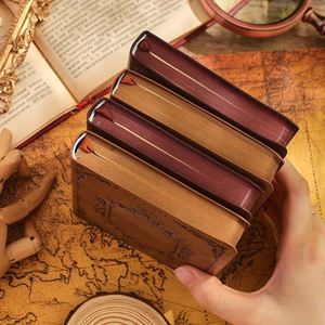 B6 Embossed Design Vintage Faux Leather Hardcover Journals 100 Sheets <b>Lined</b> Pages <b>Notebook</b> - Product Image 4